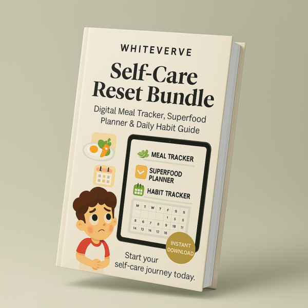 Self-Care Reset Bundle :Digital Meal Tracker, Superfood Planner & Daily Habit Guide - Image 2