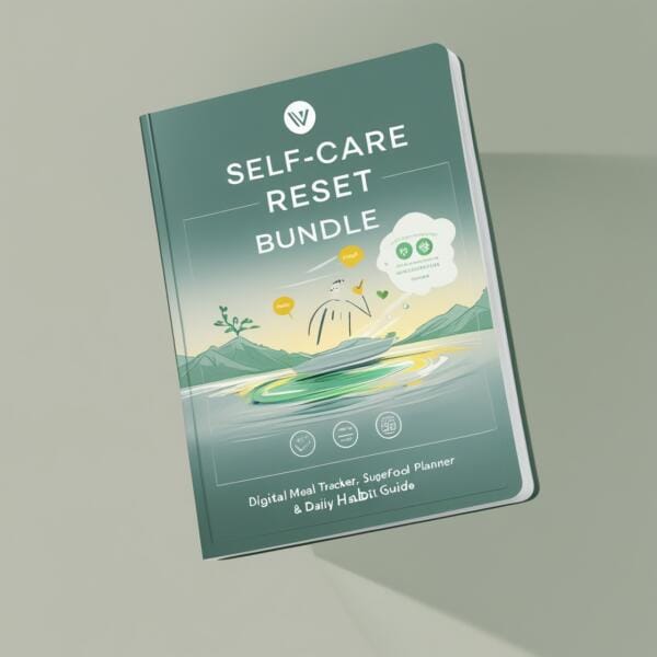 Self-Care Reset Bundle :Digital Meal Tracker, Superfood Planner & Daily Habit Guide - Image 4